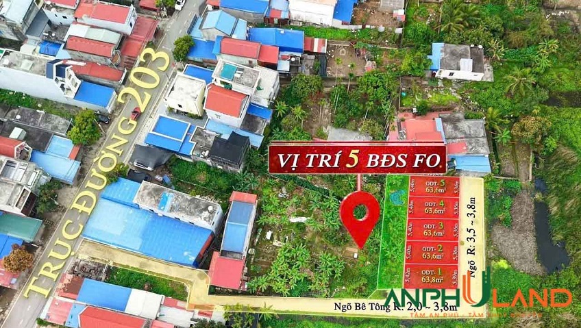 Cần bán lô đất hàng F0 tại Phường Thiên Hương ( xã Lâm Động), TP Hải Phòng