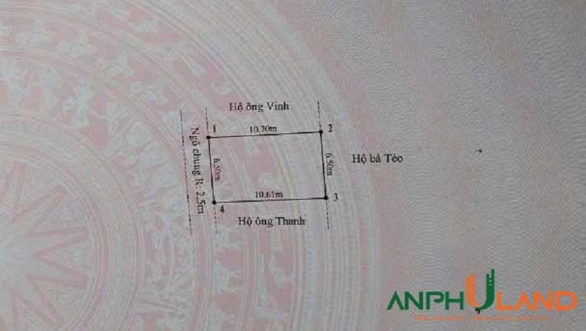 Bán lô đất ngay trung tâm phường Thiên Hương (Lâm Động), TP Hải Phòng