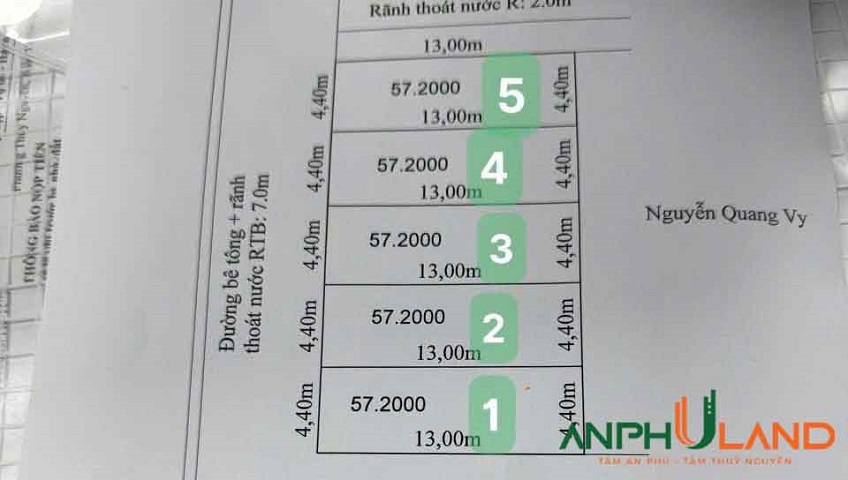 Chuyển nhượng lô đất tại Phường Thủy Nguyên ( xã Dương Quan), TP Hải Phòng