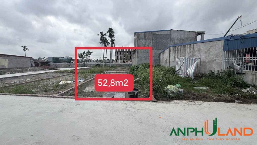Chuyển nhượng lô đất 52.8m2 tại Phường Thủy Nguyên ( xã Hoa Động), TP Hải Phòng