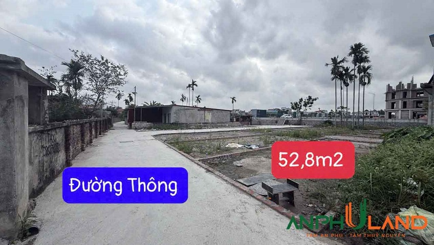 Chuyển nhượng lô đất 52.8m2 tại Phường Thủy Nguyên ( xã Hoa Động), TP Hải Phòng