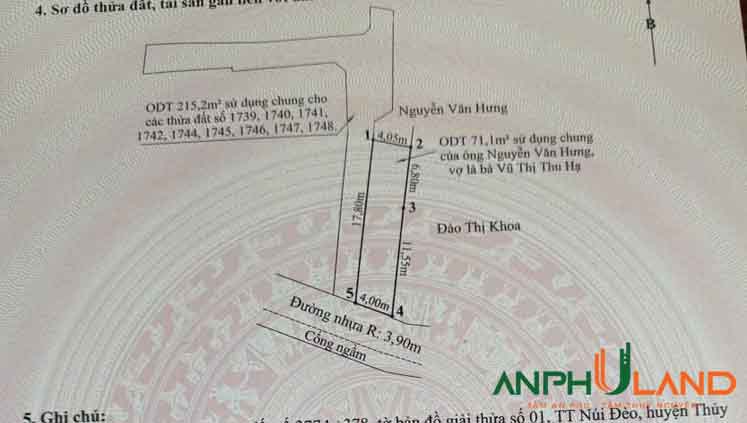 Cần bán lô góc tại trung tâm phường Thủy Nguyên ( Núi Đèo), TP Hải Phòng