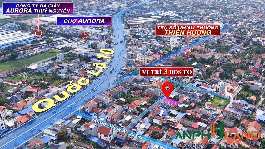 Bán 3 lô F0 tại TDP 6, phường Thiên Hương, TP Hải Phòng