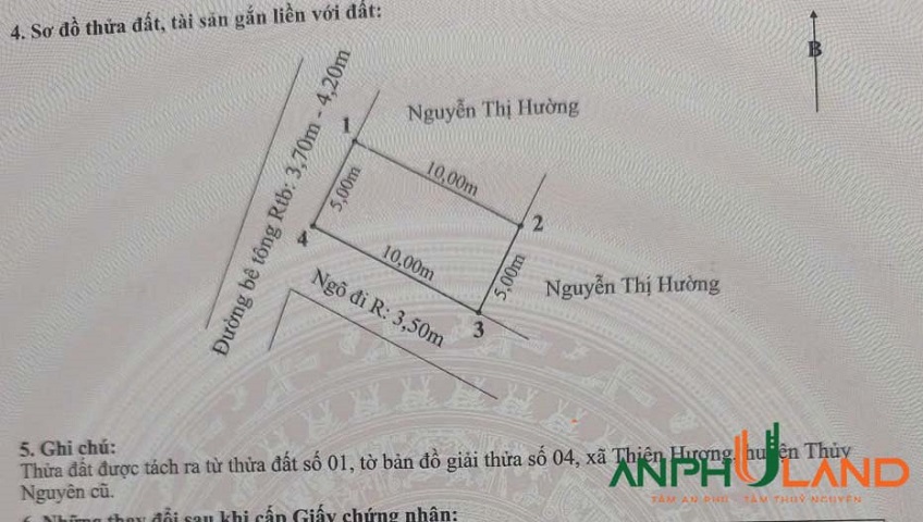 Chính chủ gửi bán 2 lô đất đẹp liền kề tại TDP Đồng Giá, phường Thiên Hương, TP Hải Phòng