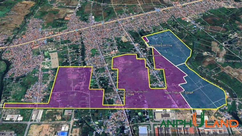 Chính chủ gửi bán 2 lô đất tuyệt đẹp tại TDP Đông, phường Hòa Bình (Thủy Triều), TP Hải Phòng