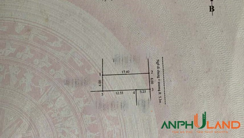 Bán lô đất mặt đường TDP An Lợi, phường Hoà Bình (An Lư), TP Hải Phòng
