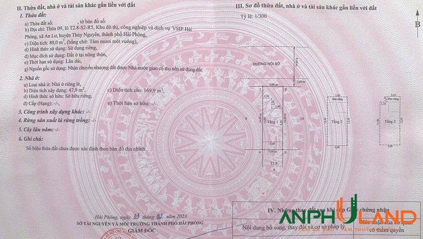 Chuyển nhượng căn T2.8-S2-R5 KĐT Belhomes VSIP, phường Thuỷ Nguyên, TP Hải Phòng