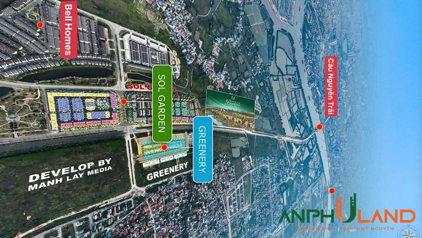 Dự án SOL GARDEN thuộc CĐT Nam Long, phường Thuỷ Nguyên, TP Hải Phòng