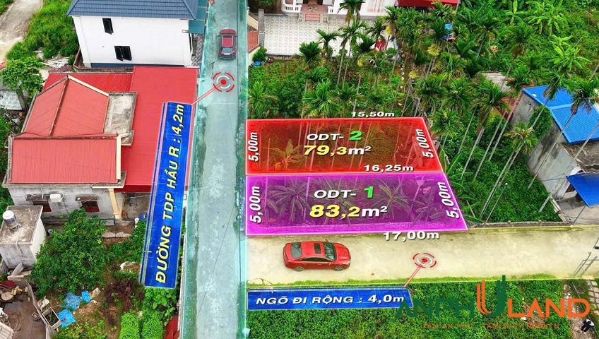 Chào bán lô đất mặt đường nhựa phường Thiên Hương (Lâm Động), TP Hải Phòng