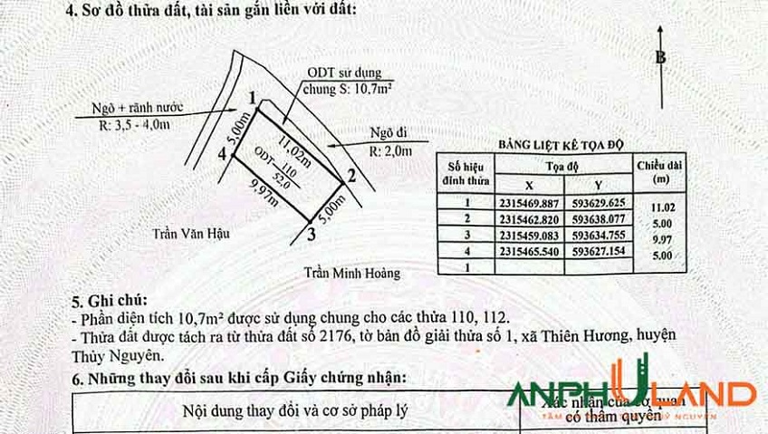 Cần bán lô góc 52 m2 tại Phường Thiên Hương, TP Hải Phòng