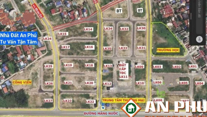 Chuyển nhượng lô 06-LK33 khu Cửa Trại, phường Thuỷ Nguyên, TP Hải Phòng