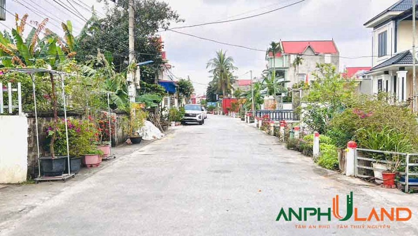 Bán lô 88.5m² trục trải nhựa thông tại trung tâm P. Thủy Nguyên ( xã Hoa Động), TP Hải Phòng