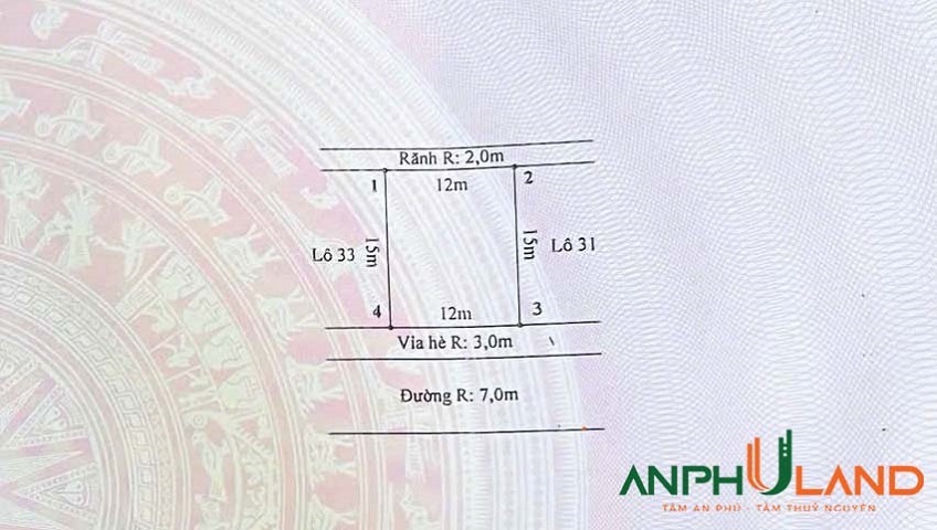 Chuyển nhượng lô đất TĐC Áp Tràn, phường Thuỷ Nguyên, TP Hải Phòng