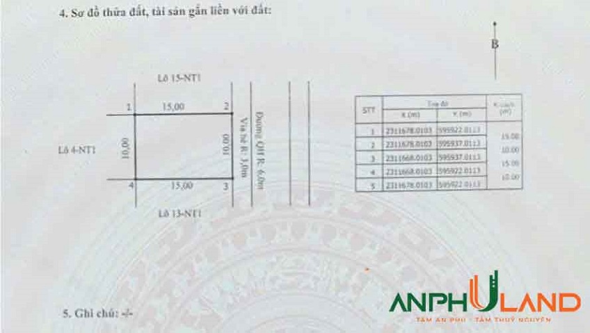 Chị gái gửi bán lô biệt thự Đống Trịnh, Phường Thiên Hương, TP Hải Phòng