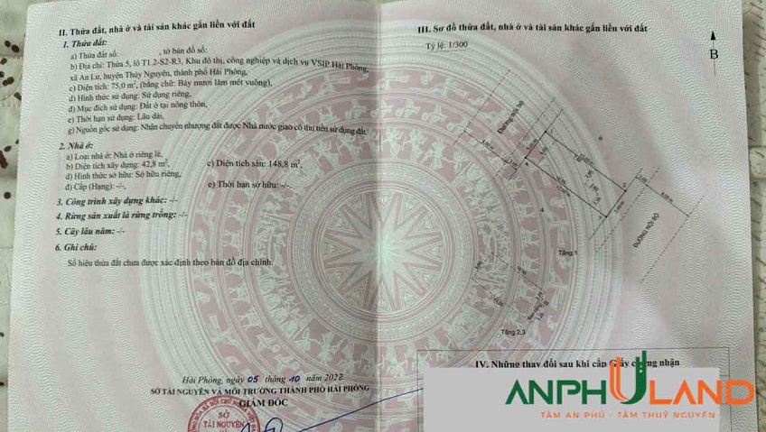 Cần bán nhà đẹp tại BellHomes Vsip Phường Thủy Nguyên, TP Hải Phòng