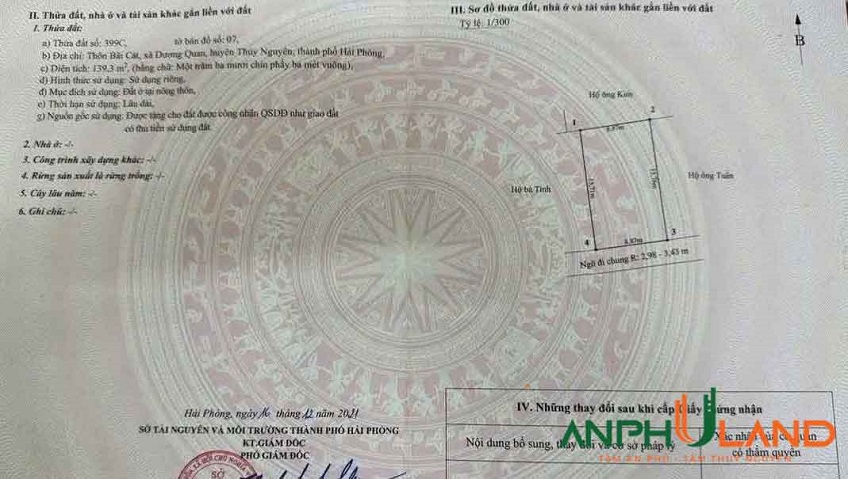 Chưa đến 5 tỷ có ngay có căn nhà mới xây TDP Bãi Cát, Phường Thủy Nguyên ( xã Dương Quan)