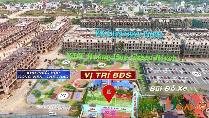 Bán đất cạnh Hoàng Huy Green River Phường Thủy Nguyên (xã Hoa Động), TP Hải Phòng