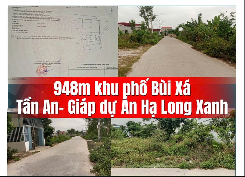 Cần bán lô đất đón sóng đầu tư tại siêu phẩm Tân An, Phường Hà An, Quảng Ninh