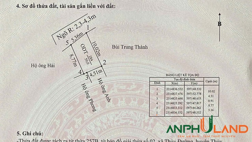 Chỉ 1,6xx tỷ sở hữu ngay lô đất tại TDP Quán, phường Thuỷ Nguyên (Thuỷ Đường), TP Hải Phòng