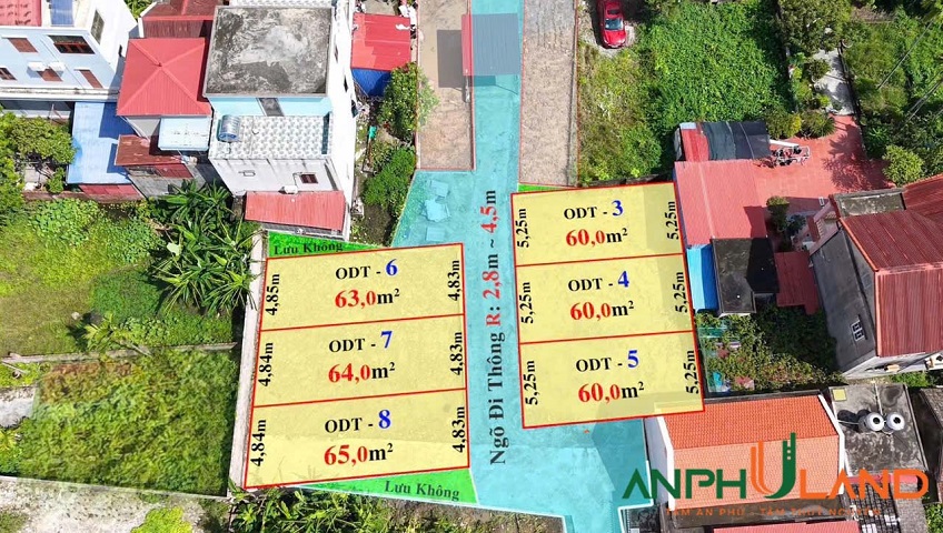 Bán lô 60m² đường thông tại phường Thuỷ Nguyên (Hoa Động), TP Hải Phòng