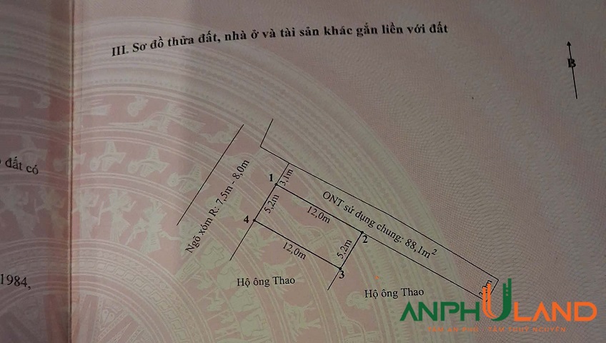 Bán lô đất giá siêu rẻ tại Thôn 8, xã Việt Khê (Liên Khê), TP Hải Phòng