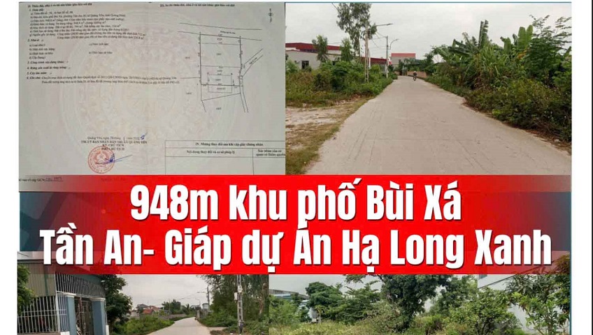 Đón sóng đầu tư siêu phẩm tại Tân An, Phường Hà An, Quảng Yên, Quảng Ninh