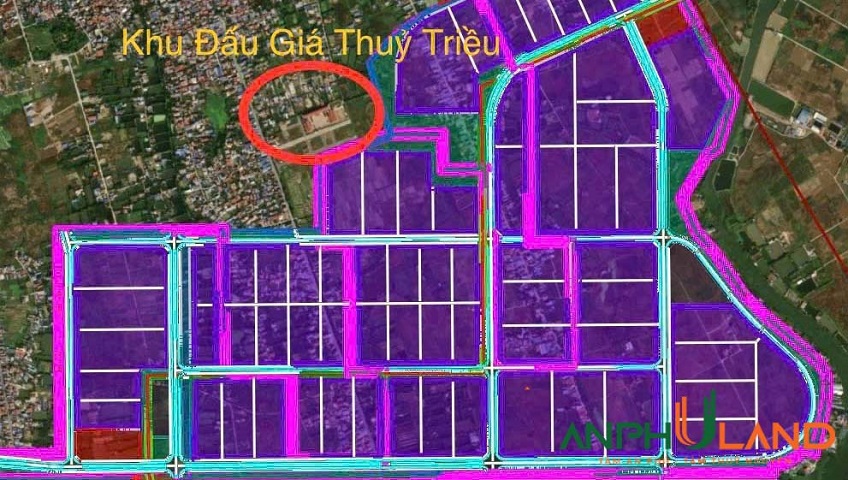 Cần bán 1 lô 100m² hướng Nam khu đấu giá Thuỷ Triều, phường Hoà Bình, TP Hải Phòng