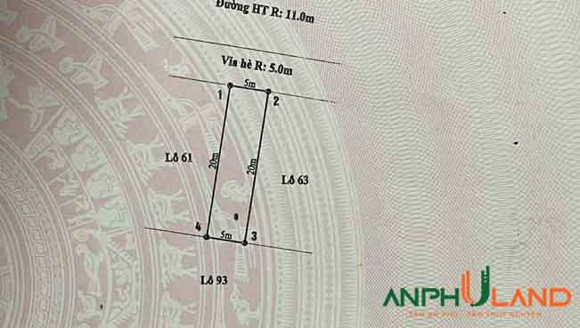 Cần bán lô 62 trục 21 m giá tốt Khau Da, Phường Thủy Nguyên, TP Hải Phòng