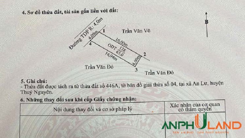 Bán lô đất hàng hiếm tại TDP Sáu Phiên, phường Thuỷ Nguyên, TP Hải Phòng