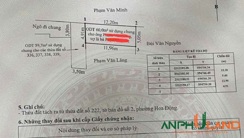 Siêu sốc 60m² – chỉ 1,3x tỷ – kẹp giữa 2 đại dự án lớn phường Thuỷ Nguyên (Hoa Động), TP Hải Phòng