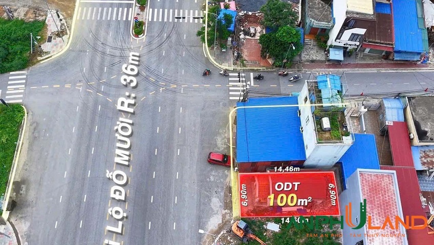 Bán lô đất 100m² mặt đường Đỗ Mười, phường Thuỷ Nguyên, TP Hải Phòng