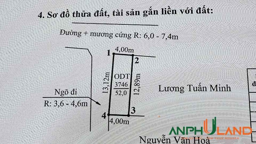 Cần bán lô đất 52 m2 Phường Thủy Nguyên (xã Tân Dương), TP Hải Phòng