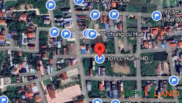 Chào bán lô 101 chung cư Huê, Phường Thủy Nguyên (xã Hoa Động), TP Hải Phòng