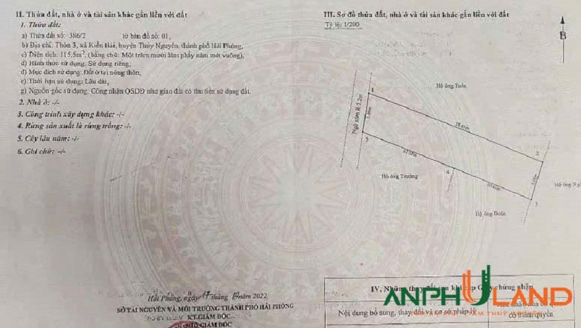 Chào bán dãy 6 phòng trọ cạnh KCN Nam Cầu Kiền, phường Thiên Hương, TP Hải Phòng