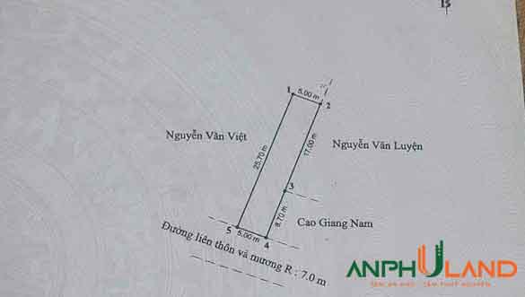 Cần bán lô đất đẹp tại Phường Hòa Bình (xã Trung Hà), TP Hải Phòng