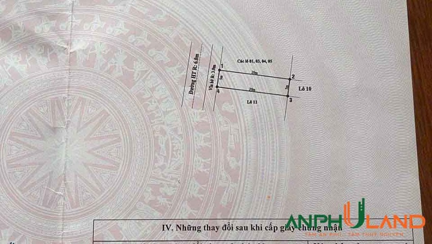 Cần bán lô đất đấu giá khu Cửa Trại, Phường Thủy Nguyên, TP Hải Phòng