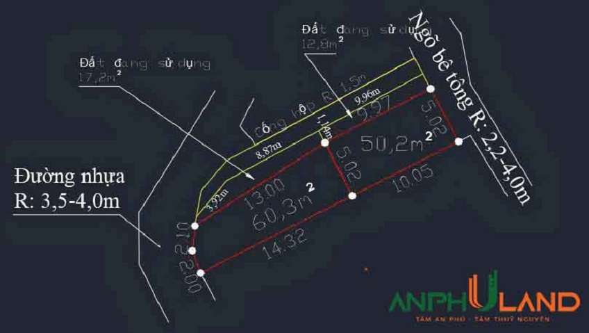  Bán lô đất F0 trung tâm Phường Thủy Nguyên (xã Thủy Đường), TP Hải Phòng