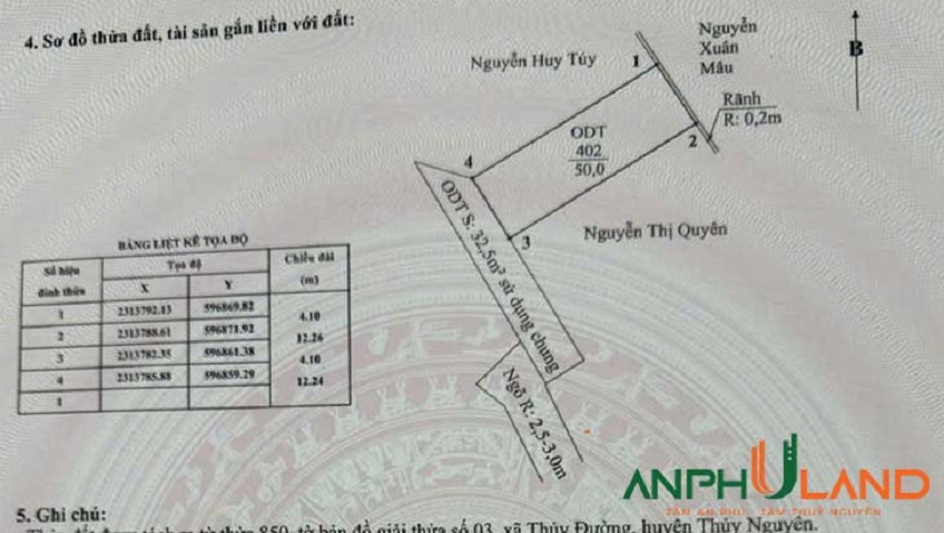 Bán 2 lô đất đẹp đầu tư hoặc xây nhà kinh doanh tại P.Thuỷ Nguyên (Thuỷ Đường), TP Hải Phòng