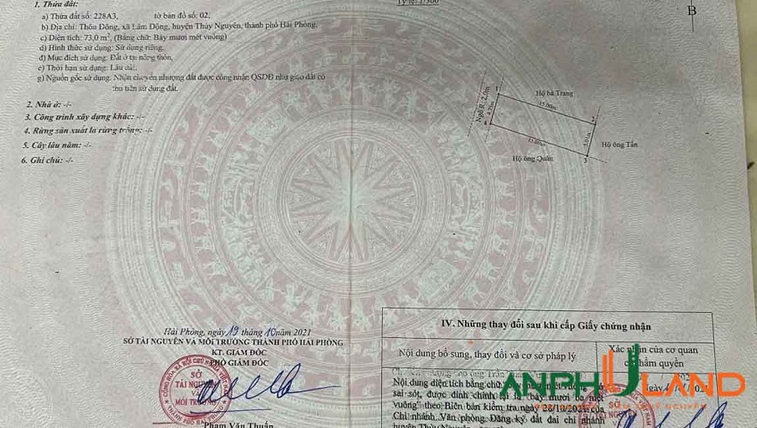 Xuất hiện siêu phẩm cực đẹp tại Phường Thiên Hương (xã Lâm Động), TP Hải Phòng