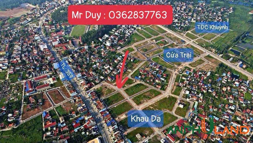 Cần bán lô góc biệt thự Khau Da, Phường Thủy Nguyên, TP Hải Phòng