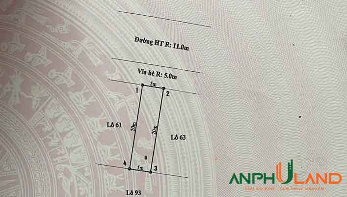 Cần bán lô 62 trục 21 Khau Da, Phường Thủy Nguyên, TP Hải Phòng