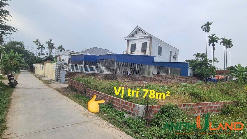 Bán lô đất 78m² trục đường thông phường Lưu Kiếm (Kênh Giang), TP Hải Phòng