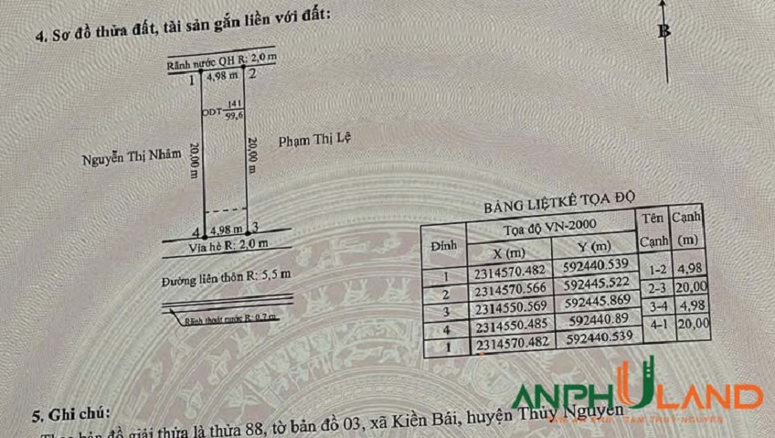 Chào bán 2  lô đất cực chất  tại phường Thiên Hương (Kiền Bái), TP Hải Phòng