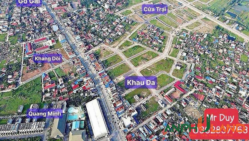 Bán lô đất 62 trục 21 m tại Khau Da, Phường Thủy Nguyên, TP Hải Phòng