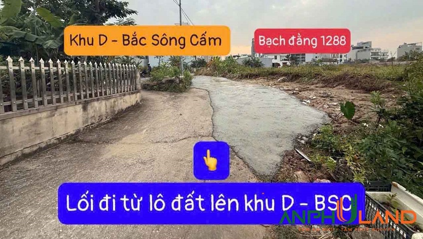 Bán lô đất đẹp 105.5m2 Phường Thủy Nguyên (xã Dương Quan), TP Hải Phòng