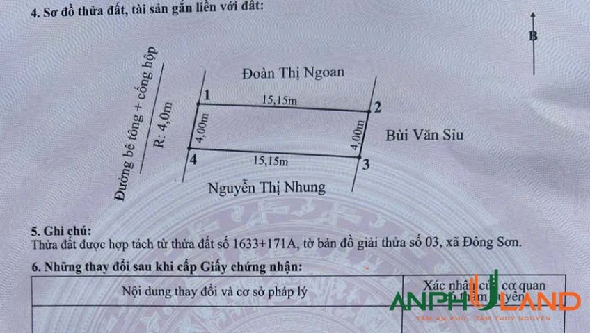 Chủ cần thanh khoản gấp 1 lô giá rẻ hơn thị trường tại phường Lưu Kiếm (Đông Sơn), TP Hải Phòng
