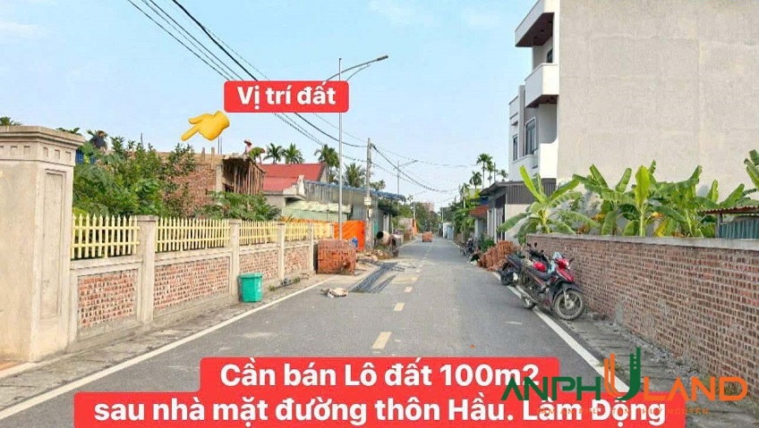 Bán lô đất 100m² - Ngay dự án ĐH Hàng Hải 2, phường Thiên Hương (Lâm Động), TP Hải Phòng