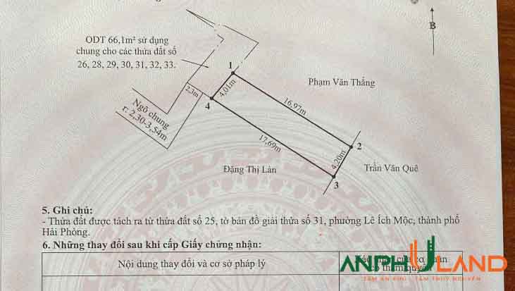 Cần bán lô đất đẹp Phường Lưu Kiếm (xã Cao Nhân), Thành Phố Hải Phòng