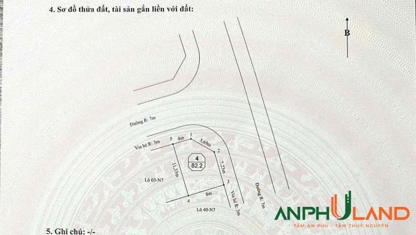 Chủ cần tiền cắt lỗ hơn 400 triệu lô góc đấu giá An Lư, phường Hoà Bình, TP Hải Phòng