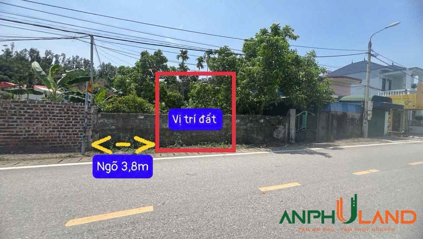Cần bán đất tại trục liên xã Việt Khê (xã An Sơn), TP Hải Phòng